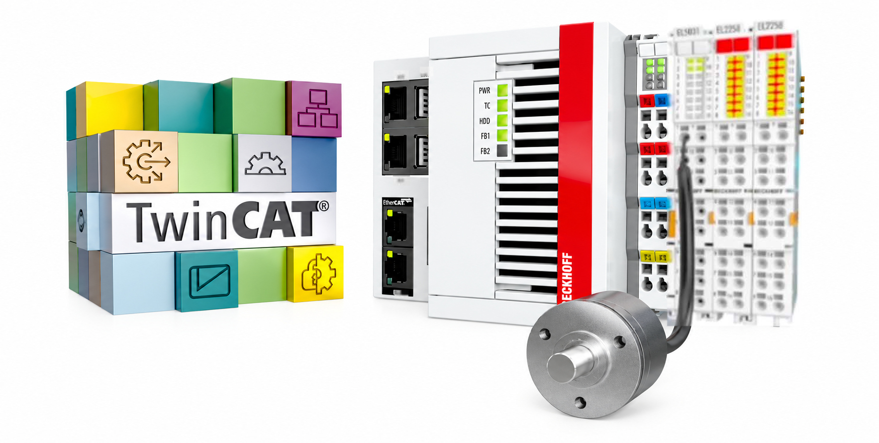 Control-system product illustration published with the PP2000 equipment